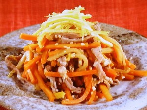 【きょうの料理】にんじんとしょうがのおかずきんぴらのレシピ・村田吉弘