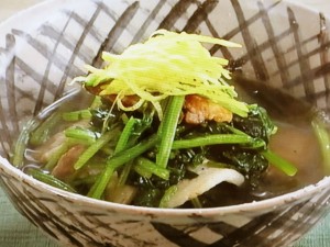 【きょうの料理】ほうれんそうと豚バラのサッと煮のレシピ・村田吉弘