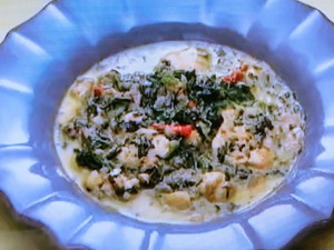 【ZIP！速水もこみちのMOCO''Sキッチン】もこみち流　ほうれん草とチキンのカレーのレシピ・速水もこみち