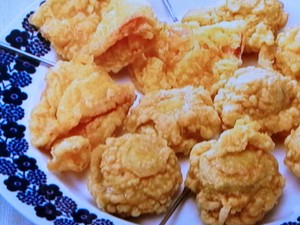 【おかずのクッキング】マッシュルームのターメリック天のレシピ・土井善晴