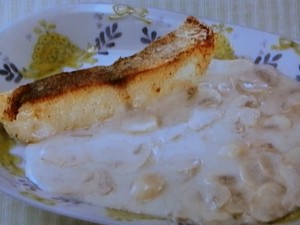 【おかずのクッキング】魚のムニエルマッシュルームソースのレシピ・土井善晴