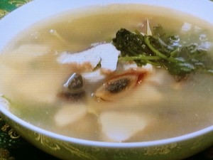 【男子ごはん】パクチーとピータンのスープのレシピ・国分太一・栗原心平