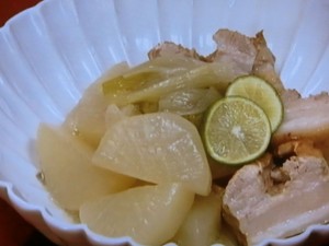 【きょうの料理】大根と豚のとろとろ塩角煮のレシピ・ワタナベマキ