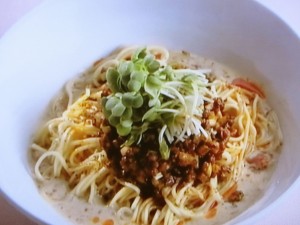 【上沼恵美子のおしゃべりクッキング】担々和えそばのレシピ・上沼恵美子・石川智之