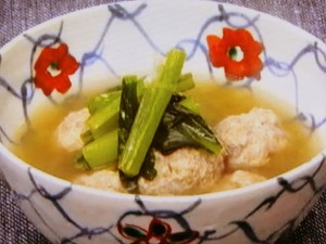 【男子ごはん】鶏とれんこん団子のスープのレシピ・国分太一・有村架純・栗原心平・薬師丸ひろ子