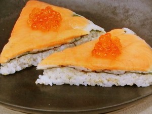 【キューピー３分クッキング】スモークサーモンの押しずしのレシピ・小林まさみ