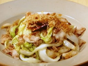 【きょうの料理】干し白菜のしょうが炒めのレシピ・坂田阿希子