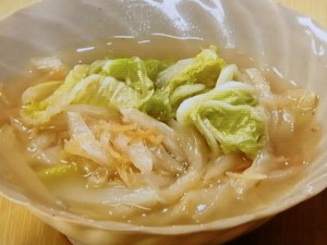 【きょうの料理】干し白菜と干し貝柱のスープのレシピ・坂田阿希子