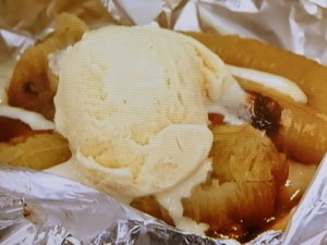 【あさイチ】焼きバナナのアイスクリーム添えのレシピ・藤野嘉子・解決！ごはん