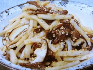 【きょうの料理】大根と牛薄切り肉の韓国風炒めのレシピ・坂田阿希子