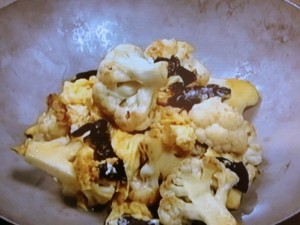 【きょうの料理】カリフラワーの中国風炒めのレシピ・坂田阿希子