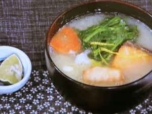 【噂の東京マガジン　やってTRY！】塩分控えめ！ごちそうみそ汁のレシピ・船宿割烹 汐風 大将 細山和範