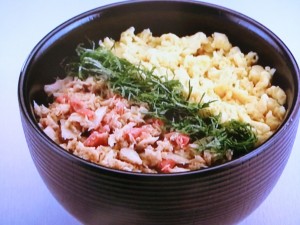 【上沼恵美子のおしゃべりクッキング】三色丼のレシピ・上沼恵美子・岡本健二