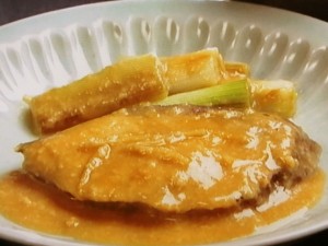 【きょうの料理】ぶりときのこの甘みそ煮のレシピ・上田淳子