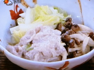 【夢の３シェフNEO】豚バラ肉と白菜の酒かす蒸しのレシピ・夢の３シェフNEO・橋本幹造