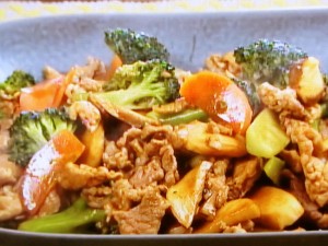 【キューピー３分クッキング】ブロッコリーと豚肉の甜麺醤炒めのレシピ・田口成子