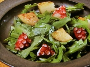 【きょうの料理】春菊のじゃがバターサラダのレシピ・島本薫