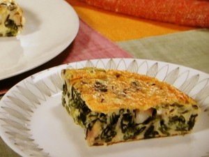【きょうの料理】ほうれんそうとお餅のオムレツのレシピ・島本薫