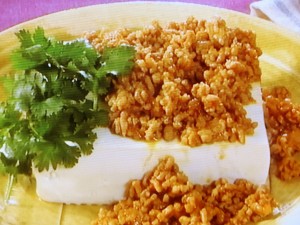 【きょうの料理ビギナーズ】蒸し豆腐のピリ辛そぼろのレシピ・河野雅子