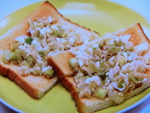【おかずのクッキング】ねぎトーストのレシピ・土井善晴