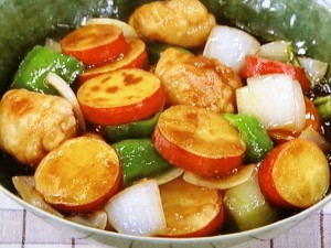 【あさイチ】さつまいもと豚肉の黒酢炒めのレシピ・解決！ごはん・重信初江