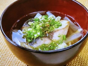【きょうの料理】焼きさばと大根の汁物のレシピ・藤井恵