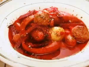 【ZIP！速水もこみちのMOCO''Sキッチン】もこみち流　ミートボールとソーセージのスープのレシピ・速水もこみち