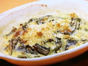 【きょうの料理】かきとほうれんそうのカレー風味グラタンのレシピ・上田淳子