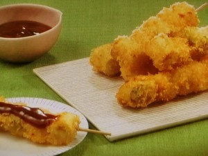 【きょうの料理ビギナーズ】ねぎと鶏肉の串揚げのレシピ・河野雅子