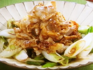 【きょうの料理ビギナーズ】炒めねぎの豚肉のっけのレシピ・河野雅子