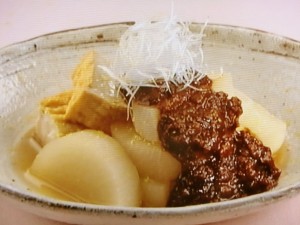 【上沼恵美子のおしゃべりクッキング】大根の肉味噌かけのレシピ・上沼恵美子・岡本健二