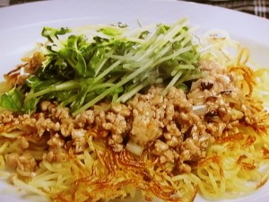 【キューピー３分クッキング】マーボー固焼きそばのレシピ・藤井恵