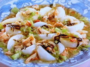 【上沼恵美子のおしゃべりクッキング】かぶのカニあんかけのレシピ・上沼恵美子・石川智之