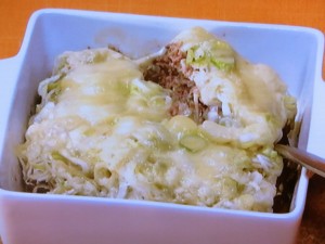 【きょうの料理】ねぎとひき肉のミルフィーユのレシピ・堀江ひろ子