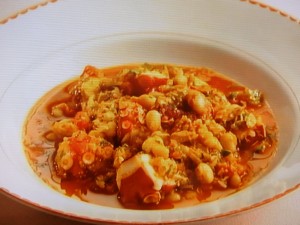 【上沼恵美子のおしゃべりクッキング】豆とたこの煮込みのレシピ・上沼恵美子・小池浩司