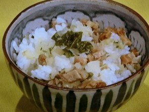 【きょうの料理】セロリの蒸しご飯のレシピ・吉田勝彦