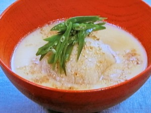 【きょうの料理】ふろふきかぶのごま汁のレシピ・栗原はるみ