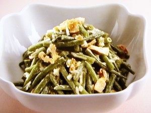 【上沼恵美子のおしゃべりクッキング】さやいんげんのサラダのレシピ・上沼恵美子・小池浩司