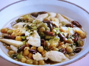 【上沼恵美子のおしゃべりクッキング】豆と野沢菜の煮込みのレシピ・上沼恵美子・石川智之