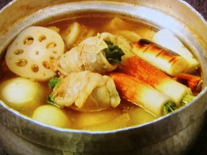 【男子ごはん】野菜たっぷり牛バラ肉の塩おでんのレシピ・国分太一・栗原心平