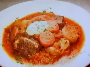 【ZIP！速水もこみちのMOCO''Sキッチン】もこみち流　トマトのボルシチのレシピ・速水もこみち