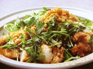 【きょうの料理】サラダ油淋鶏（ユーリンチー）のレシピ・ワタナベマキ