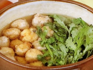 【きょうの料理】海鮮だんごと春菊の鍋のレシピ・白井操