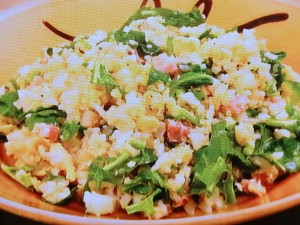 【ノンストップ】カリフラワーチャーハンのレシピ・坂本昌行・坂本昌行のOne Dish