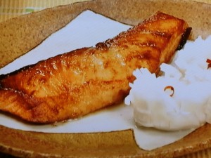 【きょうの料理】さけの和風ムニエル 菊花かぶ添えのレシピ・宗像伸子・谷原章介