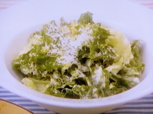 【男子ごはん】レモンシーザーサラダのレシピ・国分太一・栗原心平