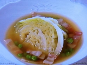 【きょうの料理ビギナーズ】春キャベツのスープのレシピ・関岡弘美