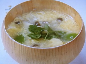 【きょうの料理ビギナーズ】たけのこのかきたま汁のレシピ・関岡弘美