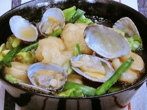 【ノンストップ】アサリの具だくさんすいとん汁のレシピ・笠原将弘・笠原将弘のおかず道場