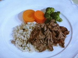 【きょうの料理】牛肉のソテーとバターライスのレシピ・白井操